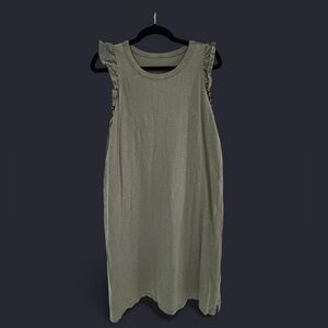 Universal Thread Greenish Gray Mini Dress